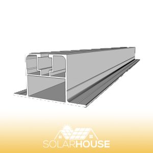 Aluminum profile for photovoltaic panels "ES-3"