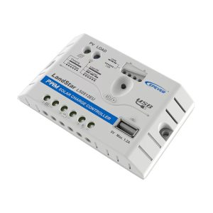 Alternative view of EPEVER LS 5-10A controller with USB output