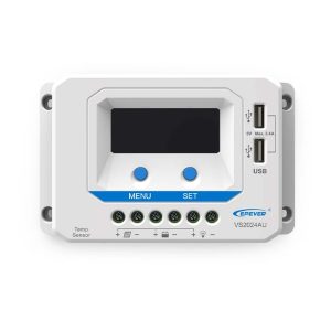 Alternative view of Controller EPEVER VS-AU 10-60A LCD
