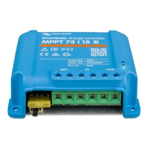 Alternative view of Victron SmartSolar MPPT 75V/15A controller