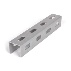 Alternative view of Connecting plate for Perforated Galvanized Profile H40