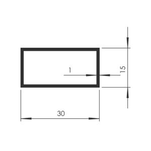 Connecting plate for ES-3 profile