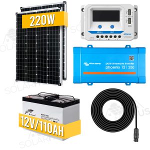Solar photovoltaic system 220W/230V - SH-2023