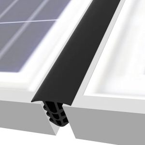 Rubber gasket for solar panels