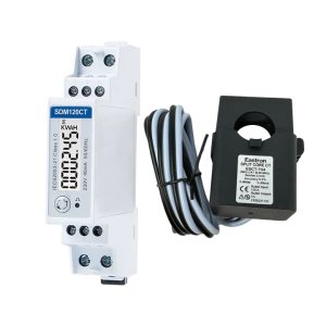 Монофазен електромер SDM120TM - 40ma Modbus и 1 брой отваряем токов трансформатор (1)