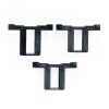 Plastic drainage for photovoltaic panels