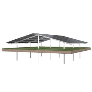 Photovoltaic structure Corab System WS-014WE East - West