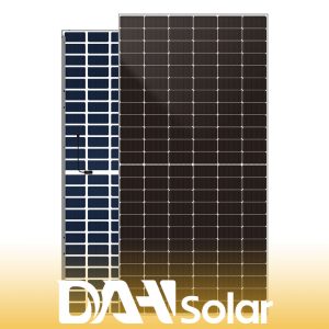 Bifacial solar panel DAH Solar 590W N-type - DHN-72/16DG, monocrystalline