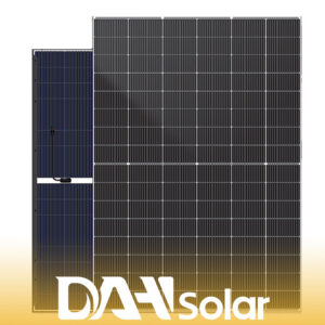 Bifacial solar panel DAH Solar 460W N-type - DHN-48Z16/DG(BW), monocrystalline