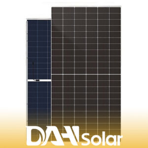 Bifacial solar panel DAH Solar 620W N-type - DHN-66Z20/DG, monocrystalline